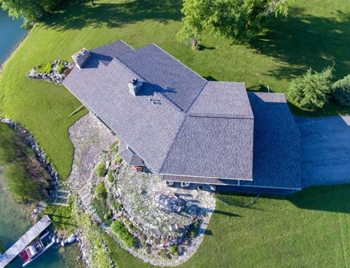 Wisconsin Roofing LLC | Drone | Residential | Germantown | Certainteed PRO | Weathered Wood