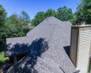 Wisconsin Roofing LLC | Drone | Residential | New Berlin | Certainteed PRO | Weathered Wood