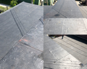 Wisconsin Roofing LLC | Case Study | Hugh Lomas | Low Slop Roof | After Repair Work Ridge Top