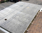 Wisconsin Roofing LLC | Milwaukee | Commercial Roofs | EPDM Rubber Roof ISO Insulation | Top View