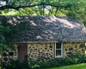 Wisconsin Roofing LLC | Hartford | Residential | Designer Summer Harvest | Old farmhouse 1900's with designer shingles Very old style framing fixed back area