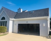 Wisconsin Roofing LLC | Pewaukee | Residential | Landmark Pro Moire Black | Garage