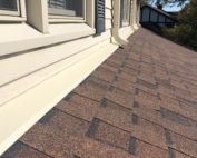 Wisconsin Roofing LLC | Brookfield | Upgraded Ventilation Unblocked Soffit Vents | Baffled Intake Chutes | CertainTeed Landmark Burnt Sienna Shingles | Window