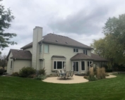 Wisconsin Roofing LLC | New Roof | Waukesha | Burnt Sienna | Upgraded Ventilation | Back View