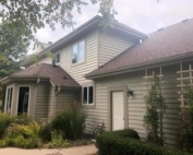 Wisconsin Roofing LLC | New Roof | Waukesha | Burnt Sienna | Upgraded Ventilation | Side View