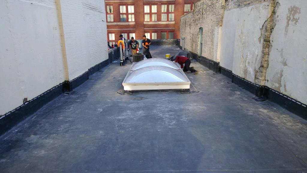 Wisconsin Roofing LLC | Commercial | Flat Roof | Inprogress