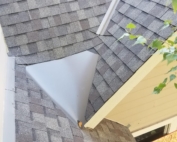 Wisconsin Roofing LLC | Residential | Elkhart Lake | Custom metal pan to divert water | water drainage issue | leak