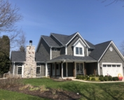 Wisconsin Roofing LLC | Residential | Mequon | New CertainTeed Landmark Pro | Moore Black Shingles