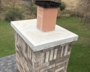 Wisconsin Roofing LLC | Residential | Mequon | Custom chimney diverter flashing
