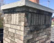 Wisconsin Roofing LLC | Residential | Mequon | Custom chimney diverter flashing top view