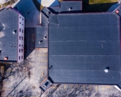 Wisconsin Roofing LLC | Drone | Commercial | Dual Buildings