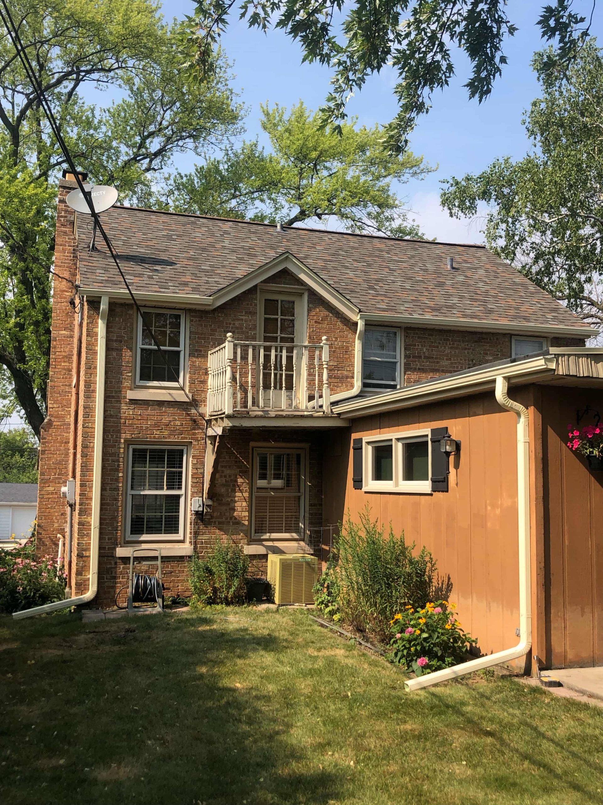 Wisconsin Roofing | Owens Corning Designer Shingles | Aged Copper | Backyard