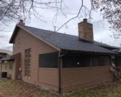 Wisconsin Roofing LLC | Kohler | Back View | New Roof | Landmark PRO | Moire Black