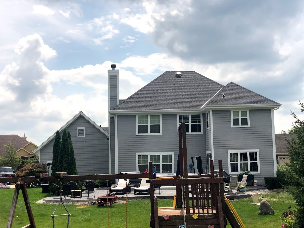 Wisconsin Roofing LLC | Sheboygan | New Roof | Moire Black | Saving Money