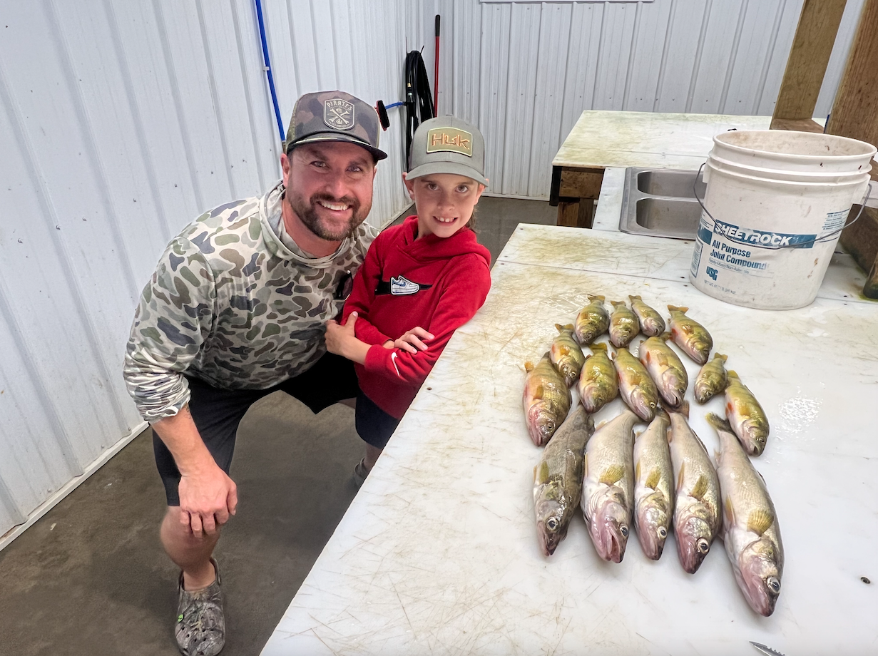 Wisconsin Roofing LLC | Lake Winne MN | Family Life | Perch and Walleye