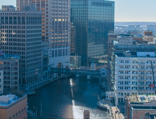 Wisconsin Roofing LLC | Commercial Building | Downtown Milwaukee River View